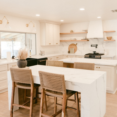 Boho kitchen renovation