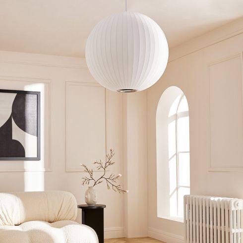 Round lantern pendant light