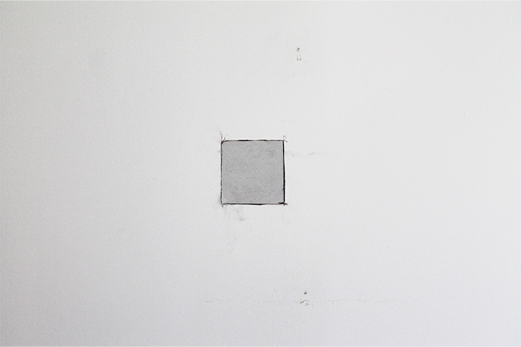 How to patch a small hole in a wall.