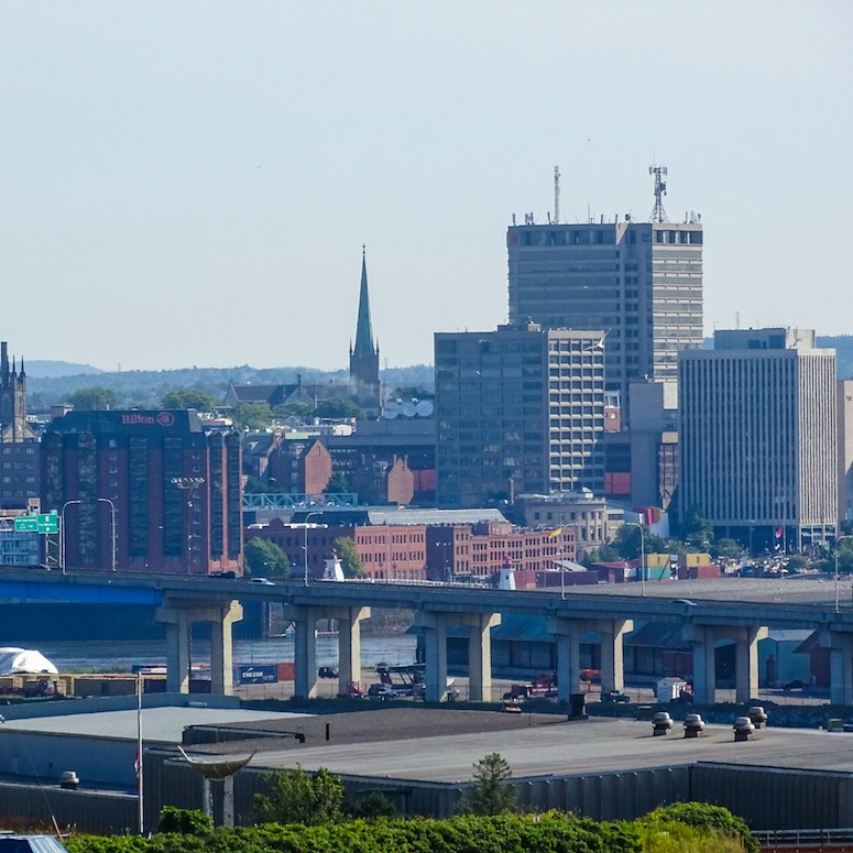 New Brunswick skyline