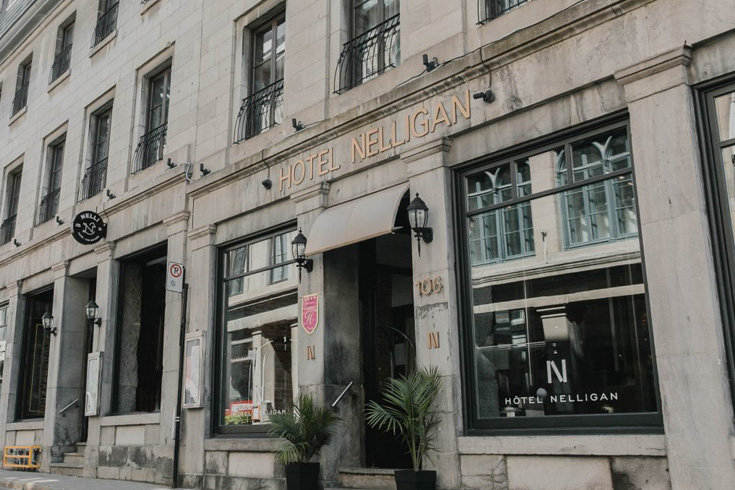 Hotel Nelligan in Old Montreal