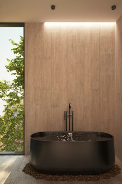 Modern greige bathroom