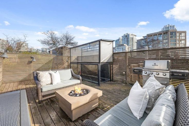 Seth Rogen's vancouver terrace