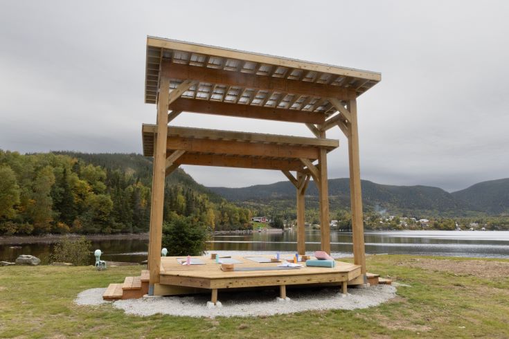 The amphitheater of the Riversea Motel