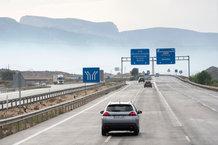 Driving a vehicle across the border to new home