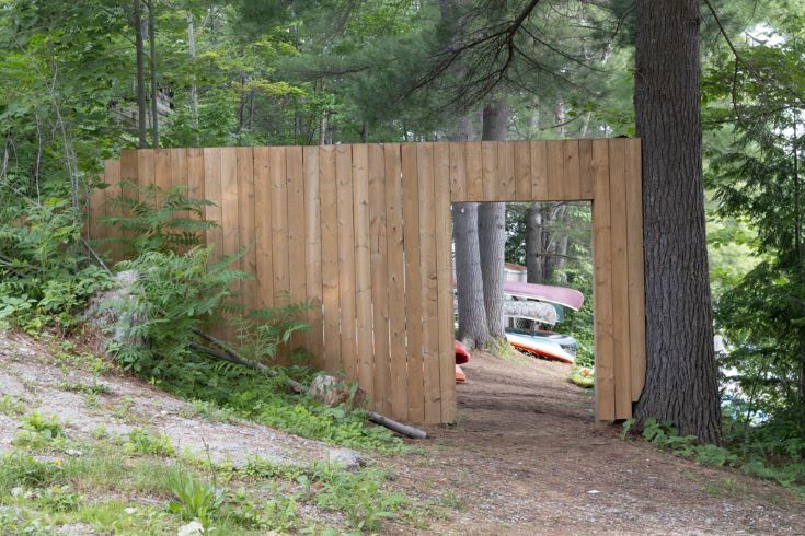 Unnecessary outdoor wall