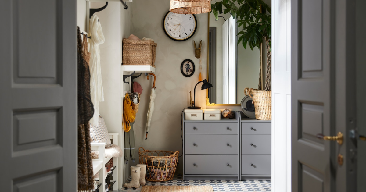 Entryway Storage Ideas From IKEA for Every Kind of Home