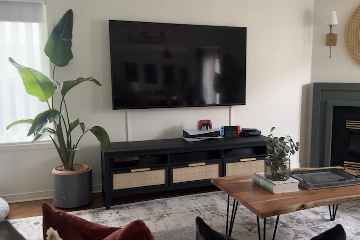 How to easily hide cords with paintable covers
