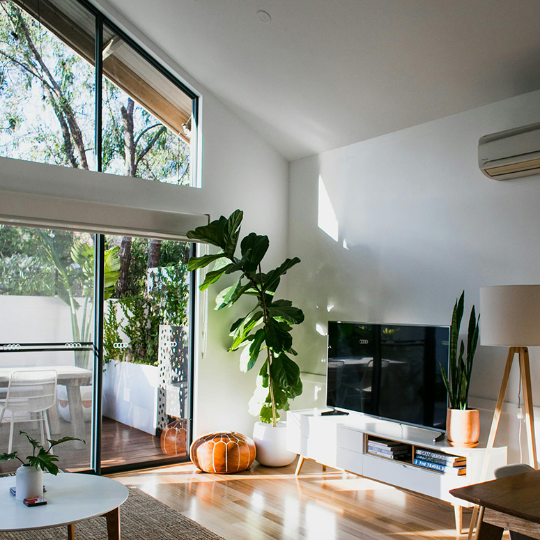A photo of a home that looks clean and modern