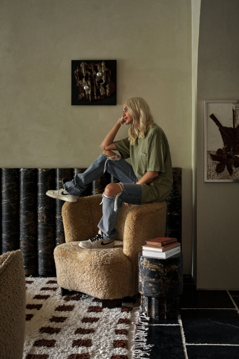 Montana Labelle, a Toronto-based interior design in a room she designed