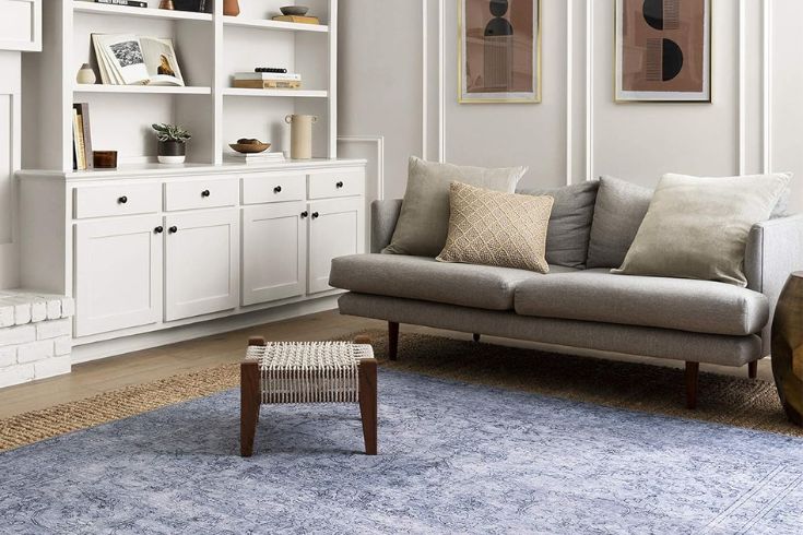 Loloi Loren Collection Vintage Printed Persian Area Rug
