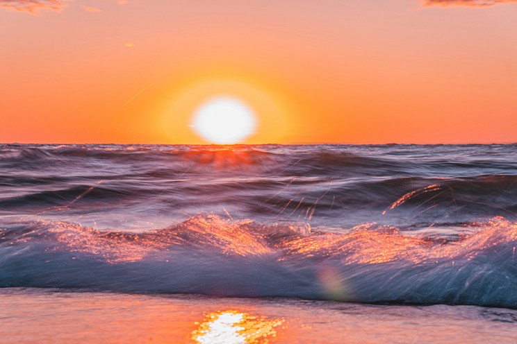 Sunset on the Lake