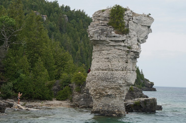 Flowerpot Island in Tobermory