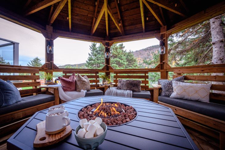 A stunning gazebo in Newfoundland 