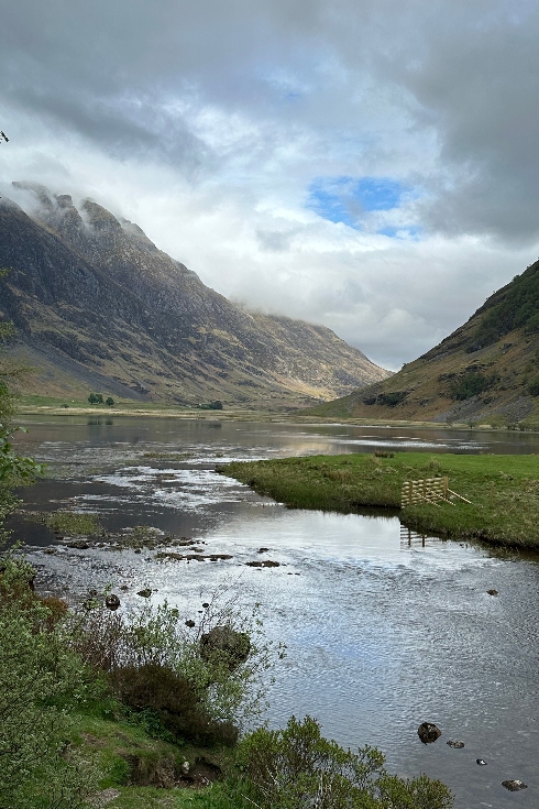 A valley in Scotland's Glencoe National Nature Reserve.