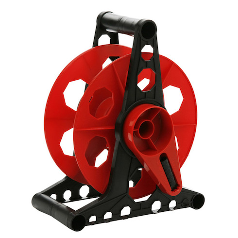 Woods Standing Storage Reel on a white background as part of Home Network The Secret to Storing Holiday Decorations in Small Spaces