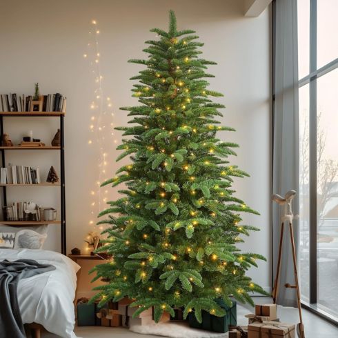 Prelit Christmas tree