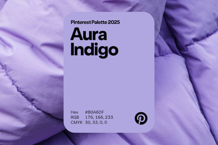 Aura Indigo colour palette