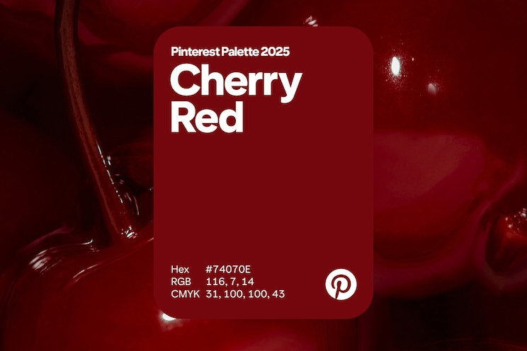 Cherry Red colour palette