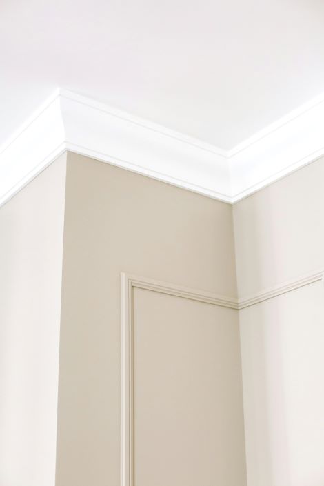 Moulding examples for a two-day home makeover