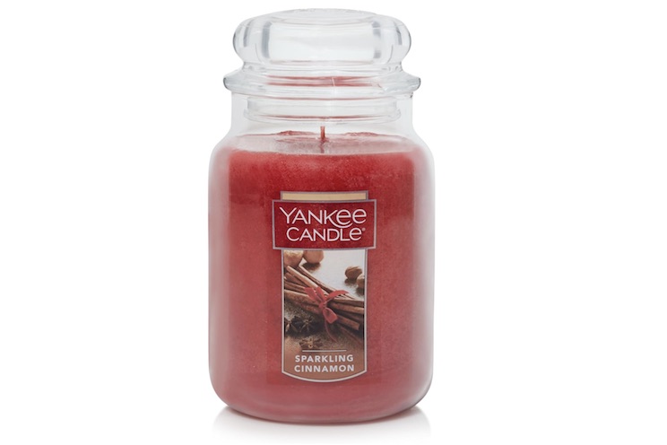 Yankee Candle in cinnamon scent