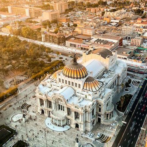 Aerial Photo of Buildings in Mexico City, Mexico