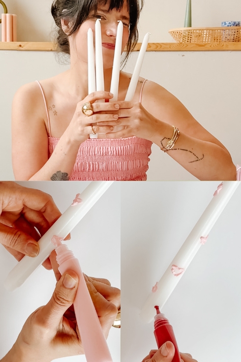 hand painting white 
