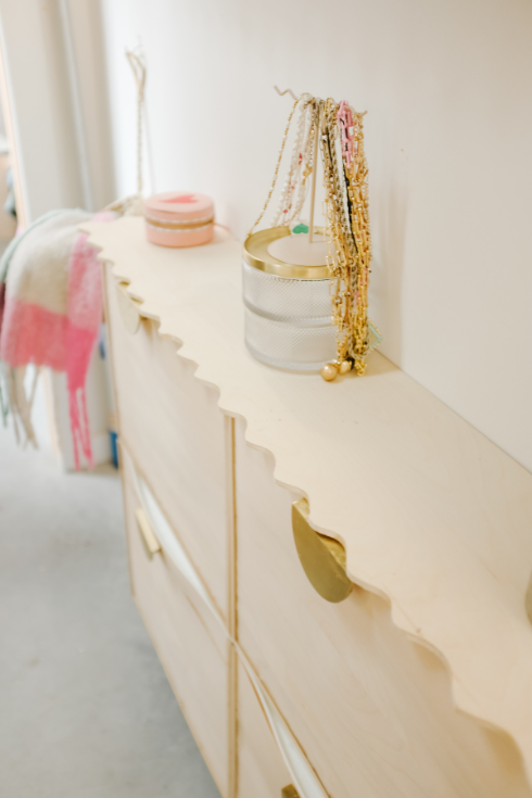 IKEA shoe organizer in a custom look