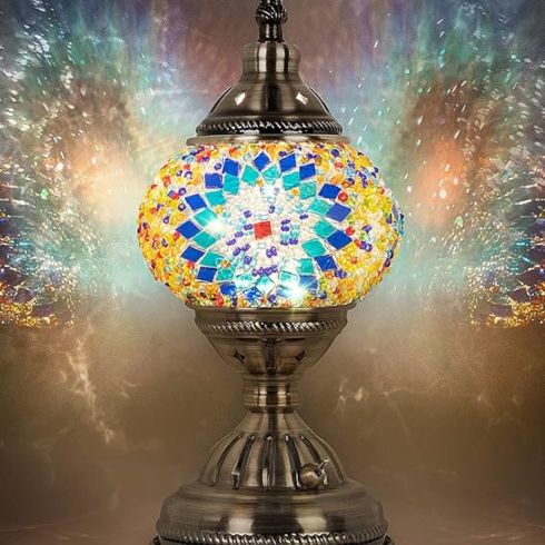 Handmade Mosaic Glass Lamp