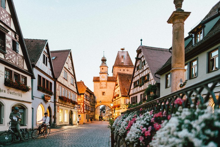 A small town in Europe