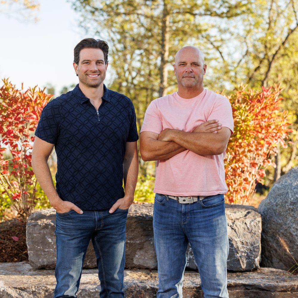 Scott McGillivray and Bryan Baeumler in Renovation Resort