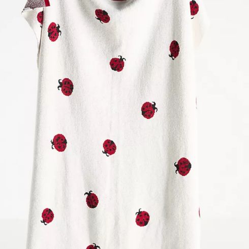 Ladybug throw blanket