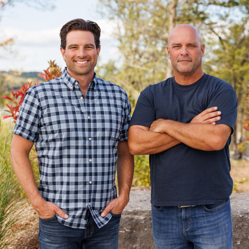Scott McGillivray and Bryan Baeumler on Renovation Resort
